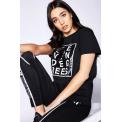 Animal Print Box Logo T-shirt Black