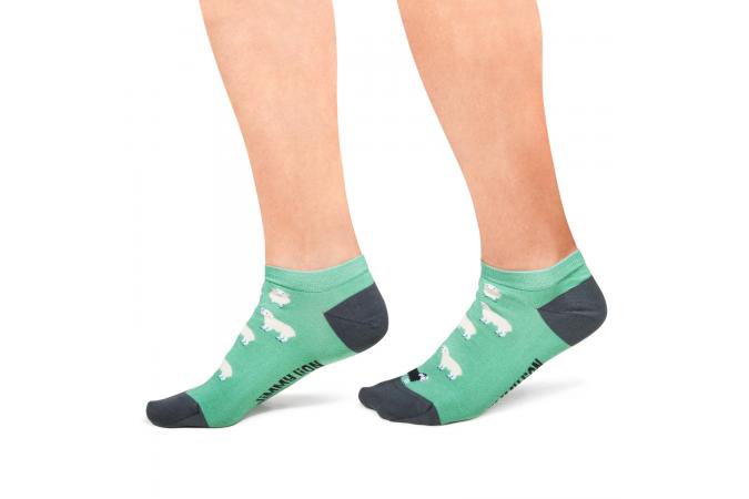 ANKLE LOW BLACK SHEEP TURQUOISE