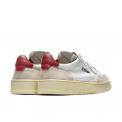 Zapatillas Autry 01 Low Blanco/ Rojo