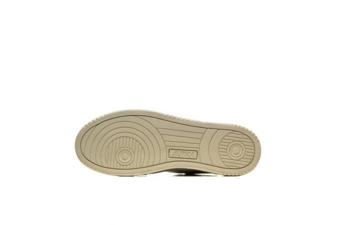 AUTRY 01 LOW WOM LEAT/SUEDE WHT/BRD