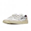 AUTRY 01 LOW WOM LEAT/SUEDE WHT/BRD