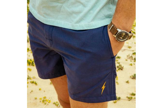 Bañador Bolt Plain Turtle Boardshort Marino