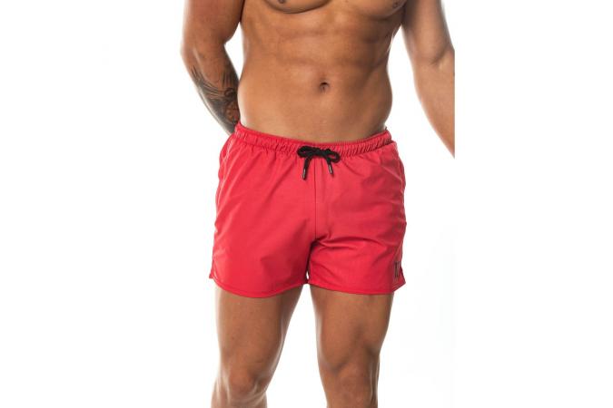 CORE SWIM SHORTS SKI PATROL RED