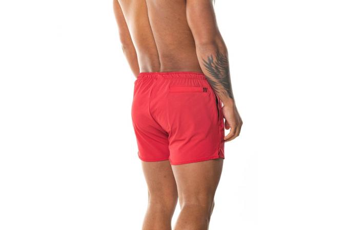 CORE SWIM SHORTS SKI PATROL RED