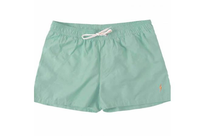 Bañador Plain Turtle Boardshort Verde Agua