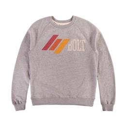 Sudadera Bolt Shack Crew JR Heather Grey