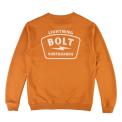 Sudadera Bolt Surfboards Crew Golden Brown