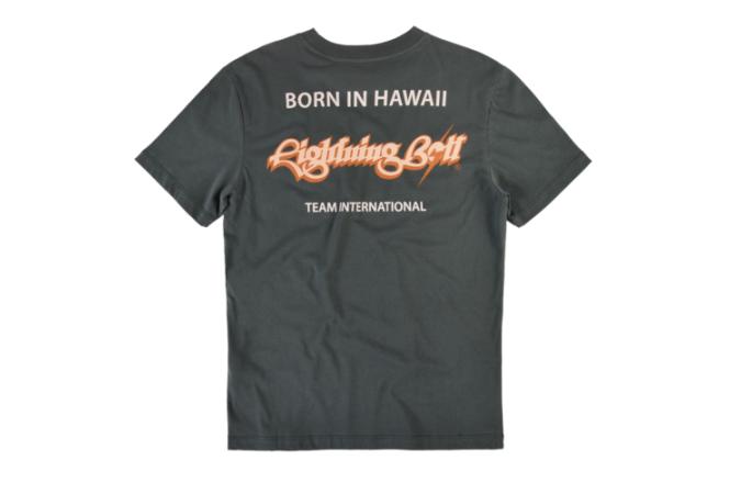 BORN IN HAWAII TEE DARKEST SPRUCE