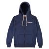 BREWER ZIP HOODIE JR BLUE