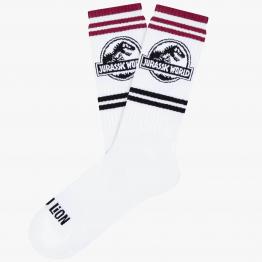 Calcetines Jimmy Lion Athletic Jurassic White