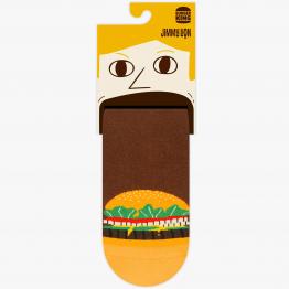 Calcetines Jimmy Lion Burguer King Whopper Dark Brown