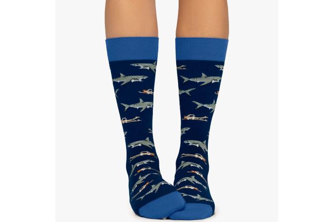 Calcetines Jimmy Lion Jaws Sharks Blue