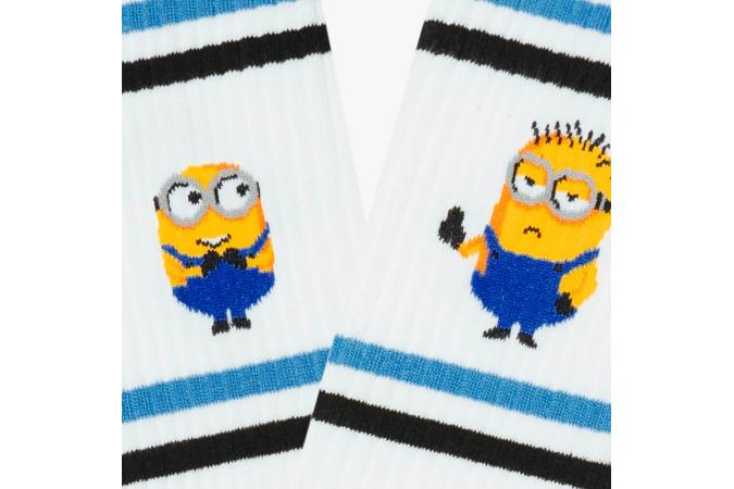 Calcetines Jimmy Lion Athletic Minions Duo White