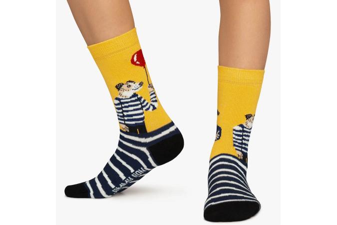 Calcetines Jimmy Lion Kids Dreamer Yellow