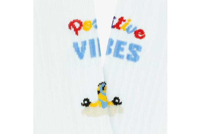 Calcetines Kids Athetic Vibes White