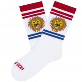 Calcetines Kids Athletic Lion White