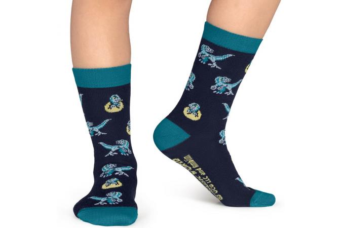 Calcetines Kids Jurassic Baby Blue