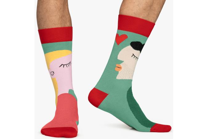 Calcetines Kiss Me Turquoise