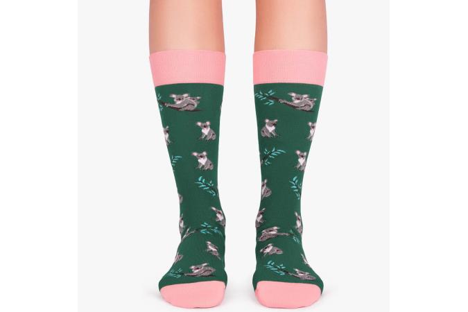 Calcetines Jimmy Lion Koalas Green