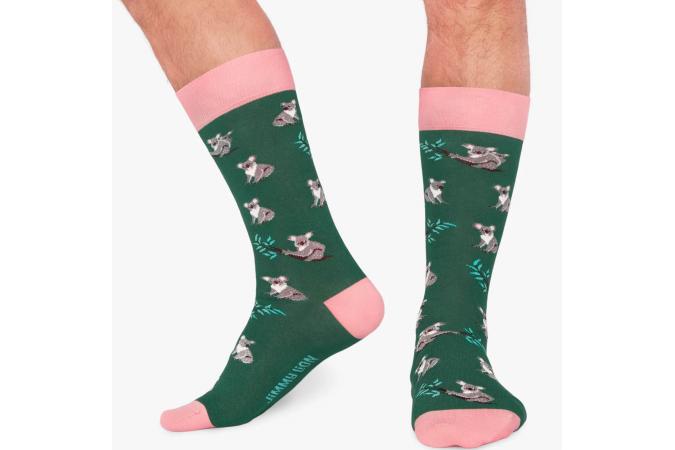 Calcetines Jimmy Lion Koalas Green