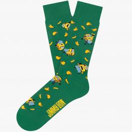 Calcetines Jimmy Lion Minions Bananas Green