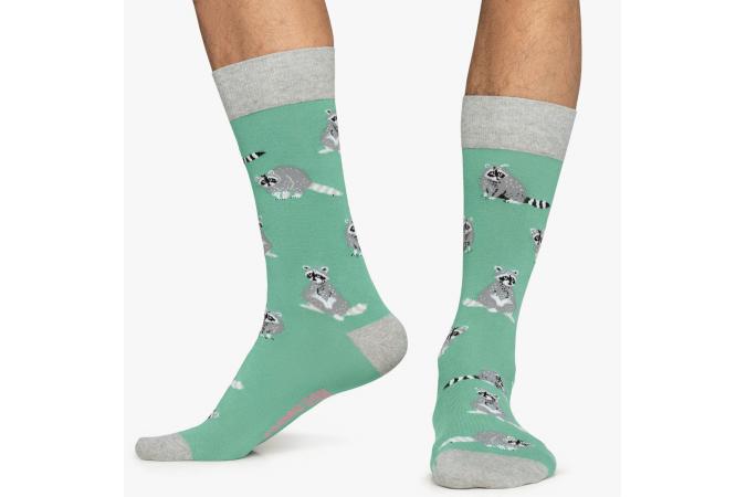 Calcetines Racoons Turquoise