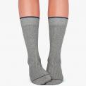 Calcetines Ribbed Grey
