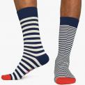 Calcetines Jimmy Lion Stripes Blue + White