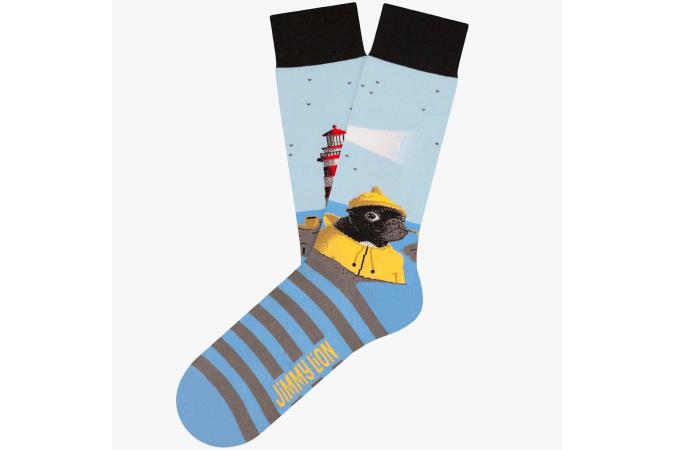 Calcetines The Lighthouse Guardian Light Blue