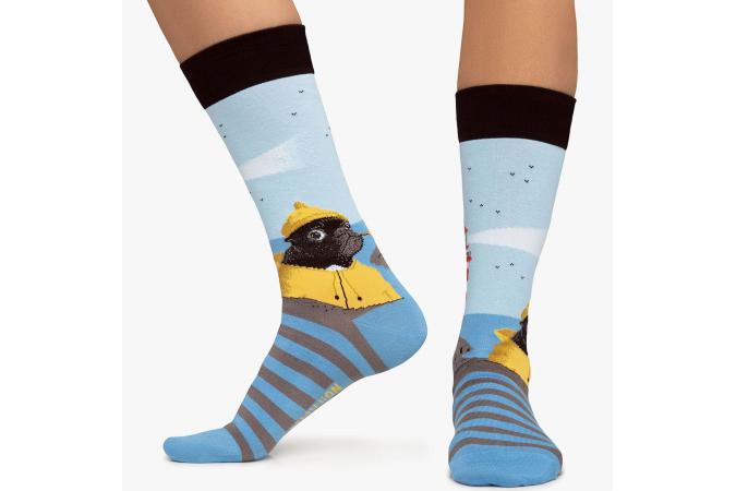 Calcetines The Lighthouse Guardian Light Blue