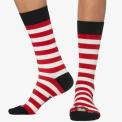 Calcetines Jimmy Lion Wally Peek-A-Boo Red/White