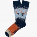 Calcetines Winter Deer Light Blue