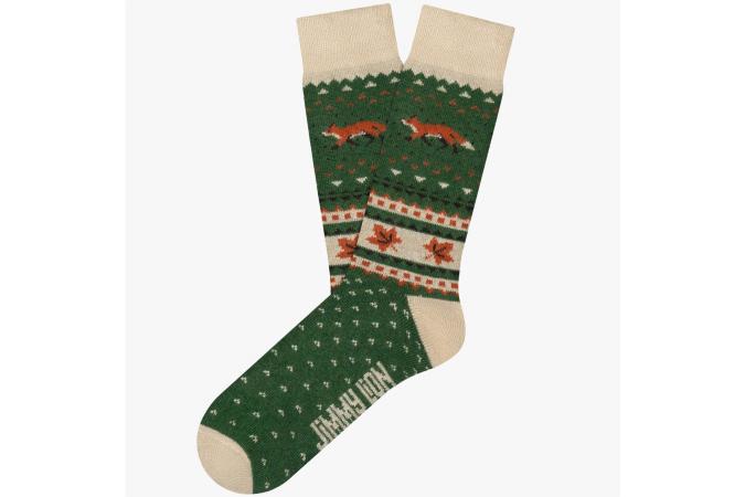 Calcetines Winter Fox Dark Green