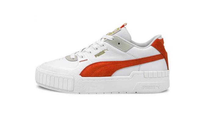 Cali Sport Mix Wns Puma White Tigerlily