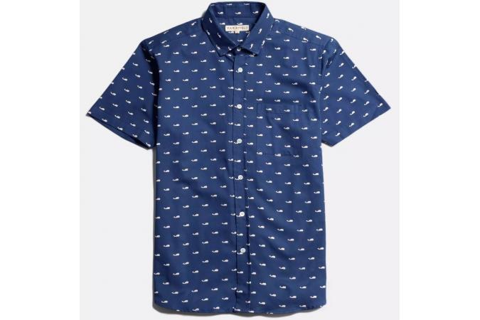 Camisa Cognito S/S Shirt Wale Blue