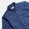 Camisa Cognito S/S Shirt Wale Blue