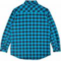 Camisa Doris Shirt cuadros Azul Turquesa