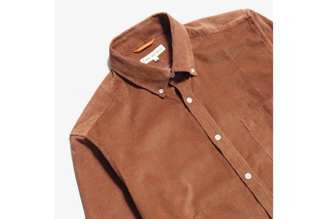 Camisa Far Afield Fiel Marrón