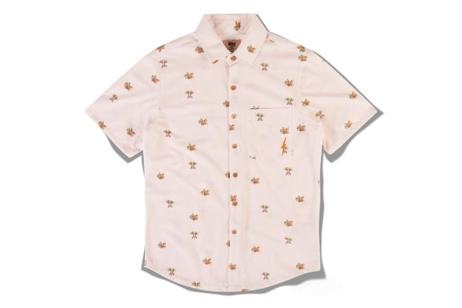 Camisa Polynesia Piquet Shirt Blanco
