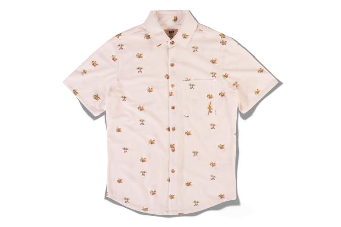 POLYNESIA PIQUET SHIRT WHITE