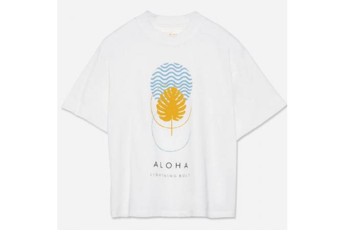 Camiseta Aloha Tee Egret