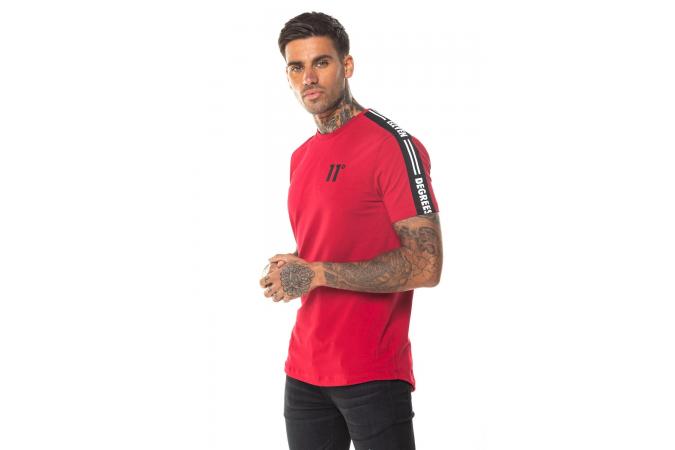 ASYMETRIC T-SHIRT SKI PATROL RED