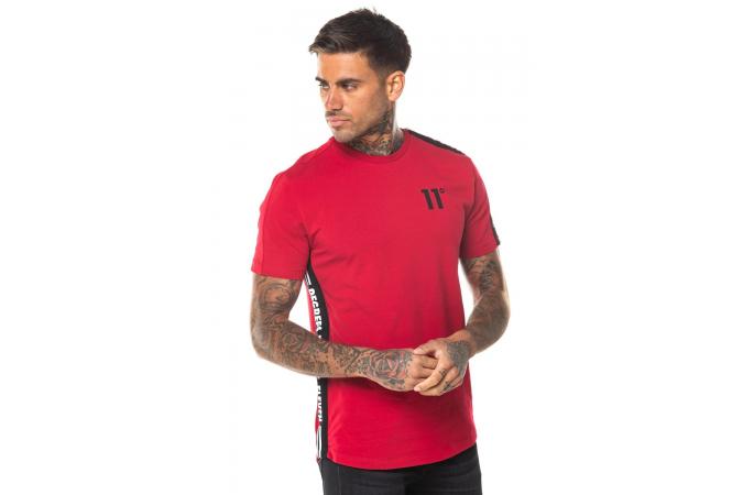 ASYMETRIC T-SHIRT SKI PATROL RED