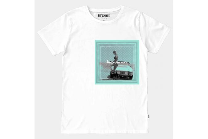 Camiseta Bandana T-Shirt Man White