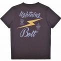 Camiseta Big Bolt Tee Gris Obscura
