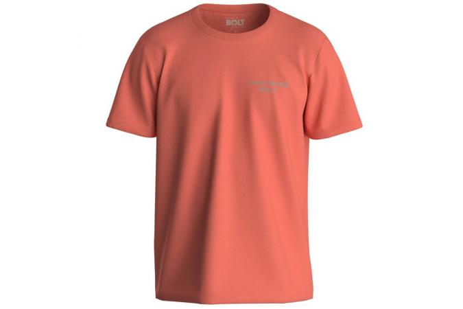 Camiseta Bolt Handshake Tee Coral