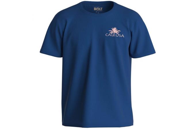 Camiseta Bolt Long Beach Tee Azul