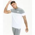 Camiseta Colour Block White/Charcoal Marl