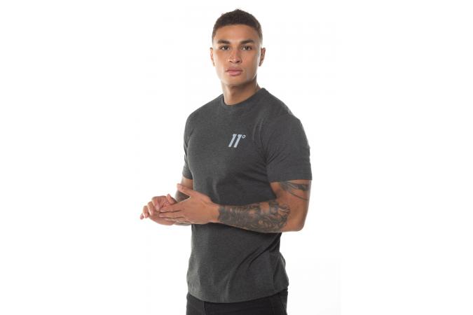 CORE T-SHIRT ANTHRACITE MARL