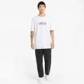 Camiseta Downtown Graphic Tee Puma White Star Sapphire